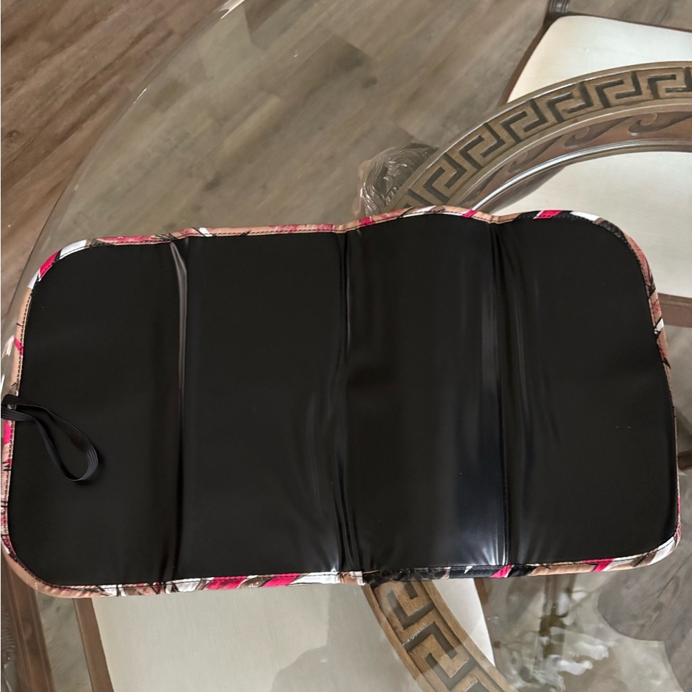 🖤🩷MARC JACOBS PALM PRINT NYLON BIKER BABY DIAPER BAG & CHANGING PAD!🖤🩷SALE SALE - Picture 10 of 11